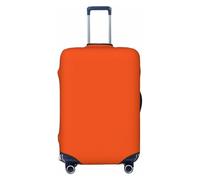 Zsuugj Beauty Burnt Orange Travel Luggage Covers For Suitcase Elastic Suitcase Protector Anti-Scratch Spandex Baggage Covers Fits 18-32 Inch Luggage, Black, XL