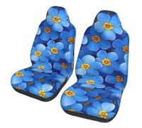 ZSUUGJ Do Not Forget Me Car Seat Covers For Cars, Suvs & Trucks - Elastic, Stylish, Protective Cushion Covers For Men & Women
