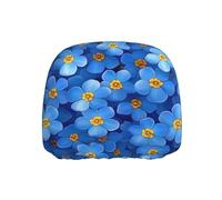 ZSUUGJ Do Not Forget Me Car Seat Headrest Cover Universal, Adjustable Seat Protector For Vehicles, Soft Fabric, Easy To Install, Durable