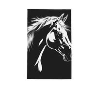 Zsuugj Horse Kitchen Microfiber Towels, Waffle Quick Dry Tea Hand Towel Dish Cloth for Kitchen Dry 16x26 Inch