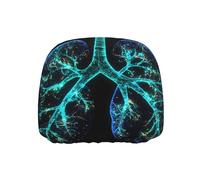 ZSUUGJ Lungs Under The Light Car Seat Headrest Cover Universal, Adjustable Seat Protector For Vehicles, Soft Fabric, Easy To Install, Durable