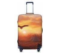 ZSUUGJ Native American Tribes Travel Luggage Covers For Suitcase Elastic Suitcase Protector Anti-Scratch Spandex Baggage Covers Fits 18-32 Inch Luggage, Black, XL