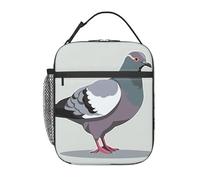 ZSUUGJ Pigeon Lunch Bag Lunch Box Lunch Tote Reusable Insulated Cooler Lunch Container For Work Office Picnic Travel-Wine Cup