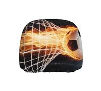 ZSUUGJ Sport Football Soccer Car Seat Headrest Cover Universal, Adjustable Seat Protector For Vehicles, Soft Fabric, Easy To Install, Durable