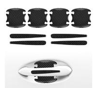 ZSWXDJIZN 8 Pcs Car Door Handle Protectors Film for Renault Captur E-Tech 2022+, Carbon Fiber Car Door Handle Scratch Protector Anti-Scratches