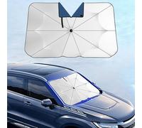 ZSWZDQ Car Windscreen Umbrella Sun Shade for Peugeot Partner 2000-2019 2020 2021 2022 2023 2024, Foldable Windshield Sun Shade UV Sunscreen Protector Cover Accessories
