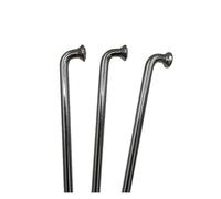 ZSXPBZL 20pcs Diameter 2.6mm Round Body Material 304 Stainless Steel Electric Bike Spokes Lighting Sliver Color J-bend Electric Spokes(168mm)