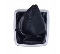 ZSXPBZL 5/6 Speed Manual Gear Shift Knob Lever Gaiter Boot Cover Fit Use Fit use for Ford Focus 2 MK2 FL MK3 MK4 MK7 Mondeo(Orange)