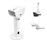 ZT-NET Universal Security Camera Wall & Ceiling Mount Bracket, 180° Tilt & 45° Swivel Adjustable, Aluminium Alloy with Powder Coated for CCTV IP Cameras, Indoor/Outdoor