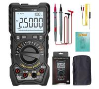 ZT225 Digital Multimeter 25000 Counts True RMS AC/DC Voltage Current Resistance Capacitance Frequency Temp Measurement