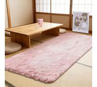 ZTAOPSH Rugs Living Room 100 x 130 cm Extra Large Shaggy Fluffy Shaggy Area Rugs Machine Washable for Bedroom Living Room, Light Pink