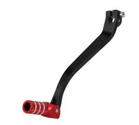 ZTAWWCJ Alloy Pull Starter Part Motorcycle Folding Gear Shift Lever Fit for Honda XR650L 1993-2025 Electric Dirt Bike Accessories ATV(Red)
