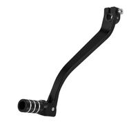 ZTAWWCJ Alloy Pull Starter Part Motorcycle Folding Gear Shift Lever Fit for Honda XR650L 1993-2025 Electric Dirt Bike Accessories ATV(Black)