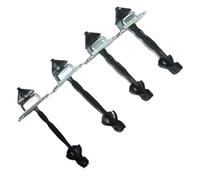 ZTAWWCJ Door Check Strap Stopper Limiter Fit for Mazda 2 2007 2008 2009 2010 2011 Car Accessories D651-58-270 Door Stop Checker Auto Parts Right Door Hinge Check Arm Stop Strap(1 car All 4)