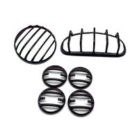 ZTAWWCJ Light Cover Protective Guard Headlight Turn Signal Taillight Grill Coverf Fit For CMX 500 300 1100 2020-2024(Bright Black 6 Pcs)