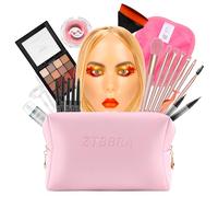 ZTBBRA 3D Makeup Practice Face - Realistic Makeup Mannequin Face with Human Hair, Ideal for Beginners & Enthusiasts to Improve Skills