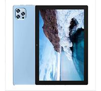ZTBGY 10.1 Inch Tablet,Ultra-thin Bluetooth Voice Full-network 5G Call Game Tablet with FHD 1920x1200 IPS/Android 12/4GBRAM+32GB ROM/5G WiFi/Bluetooth 5.1/Dual SIM/1.6GHZ/GPS/Type-C (Blue)