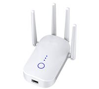 ZTBGY WiFi Extender, 1200Mbps WiFi Booster 5.8GHz & 2.4GHz Dual Band WiFi Extender for Home, Support Repeater/AP/Client/Router Mode, Signal Amplifier Internet Repeater with Ethernet Port