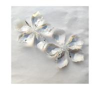 ZTBH Chandelier Crystal Prisms Pendants 10pcs 38MM K9 Clear Crystal Double Sides Maple Leaf Catcher Pendants Glass Chandelier Prisms Hanging Ornament