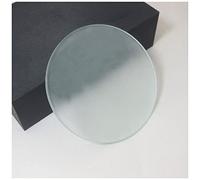 ZTBH Microscope Accessories Kit 100mm Stereo Microscope Stage, Frosted Clear Glass Plate Microscope Accessories Microscope Slides