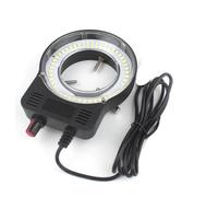 ZTBH Microscope Accessories Kit 48pcs LED USB Output Adjustable Ring Light For Stereo Microscope USB DC 5V Microscope Slides (Color : Black)