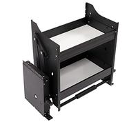 ZTCHSENZT 2-Tier Pull Down Shelf Cabinet Organizer, Upper Kitchen Cabinet Storage Pull Down Shelf Spice Rack Organizer,