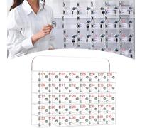 ZTCHSENZT Acrylic Cell Phone Storage Cabinet With Lockable Door For Secure Device Management In Classrooms, Meetings, And Gyms,40 Slot-18X10X10Cm Large Size