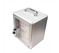 ZTCHSENZT Aluminum Alloy Mobile Phone Storage Cabinet - Wall-Mounted Portable 12/24/36/48/60 Slot For Schools Factories Offices - Secure & Device Storage Solution,12 Slots