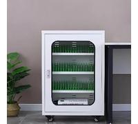 ZTCHSENZT Aluminum Mobile Phone Charging Locker, 6-Slot Secure Cell Phone Storage For Conference Rooms, Rechargeable Device Cabinet, Business Meeting Essential,50Slots