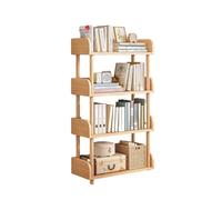 ZTCHSENZT Bookcase Small Bookshelf Storage Rack Next To The Desk Floor-Standing Multi-Layer Shelf Bedroom Living Room Cabinet For Storing Things,40X24X110CM