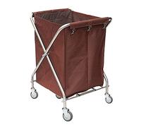 ZTCHSENZT Cartsstorage Car Service Car Utility Vehicle Multifunction Portable Trolley Home Foldable Hotel Laundry Hamper Sorter Cart with Wheels Heavy,