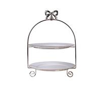 ZTCHSENZT Fruit Bowls Fruit Bowl European Fruit Plate Creative Three-layer Cake Rack Wedding Accessories Cake Plate Western Vegetable