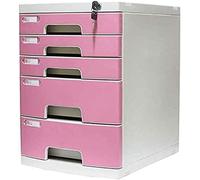 ZTCHSENZT Home Office Desktop Data Cabinet Plastic Filing Cabinet Organizer Storage Box For Office Supplies,