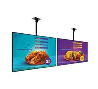 ZTCHSENZT Led Light Box With Snap Frame - Wall-Mounted Illuminated Display For Menu Or Poster,60x100cm/23.62x39.37in