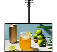 ZTCHSENZT Led Menu Display Light Box & Digital Signage, Slim Snap Frame For Wall-Mounted 3D Menu Boards,50×100cm/19.37×39.4in