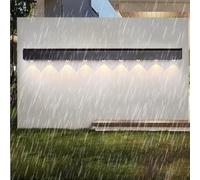 ZTCHSENZT Led Outdoor Wall Ip65 Waterproof Modern Wall Sconces Black Long Rectangular Design Wall Lamps Aluminum With Spotlight For Pathway Hallway Terrace Bath,Neutral Light-120cm