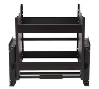 ZTCHSENZT Pull Down Cabinet Organizer 2 Tier Spice Seasoning Jar Pull Down Cabinet Storage Kitchen Cabinet Storage Display Rack,