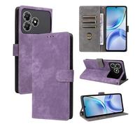 ZTE Blade A36 4G/Nubia A36 4G Case, [RFID Blocking] ZTE Blade A36 4G/Nubia A36 4G Wallet Case, with [Card Holder][Kickstand Function], Case for ZTE Blade A36 4G/Nubia A36 4G-Purple