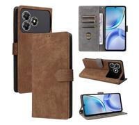 ZTE Blade A36 4G/Nubia A36 4G Case, [RFID Blocking] ZTE Blade A36 4G/Nubia A36 4G Wallet Case, with [Card Holder][Kickstand Function], Case for ZTE Blade A36 4G/Nubia A36 4G-Brown