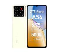 ZTE Blade A56 Smartphone without Contract, 6.75 Inch HD+ Display (90 Hz), 4G LTE, 4GB RAM + 64GB Memory, 13MP AI Camera, 8MP Front Camera, Dual SIM, Android 13, Gold (2025 Model)