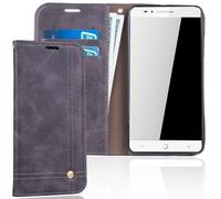 ZTE Blade L7 Flip Cover Case Protection Wallet Shell Pouch Gray