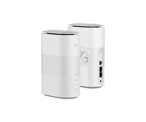 ZTE MC801A HyperBox 5G WiFi Router Unlocked - WWAN - 2-Port-Switch - 802.11a/b/g/n/AC/AX - Dual-Band - débloqué - Blanc