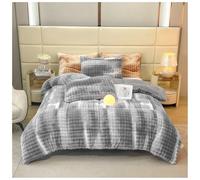 ZTGL King Size Thick Warm Winter Sherpa Quilts, Thickened Double Sided Fluffy Lamb Fleece Comforter Core, Super Soft Warm Cashmere Duvet Quilt, Heavy Blankets for Winter Double Bed B, 150×200cm/3.5kg
