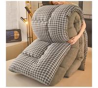 ZTGL Warm Thick Lambswool Quilt Winter Blanket, Breathable Warmth Fluffy Plush Comforter Core, Thicken Winter Lamb Velvet Blanket for Double Bed, Soft Anti-Allergy Cashmere Quilt A, 150×200cm/3.5kg