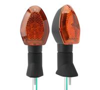 ZTGUIOQ Compatible With Suzuki For Bandit 1200 For GSF1200 GSF1200N For GSF1200S 2001-2006 For SV650 2017-2024 1 Pair Turn Signal Lamp Blinker Watertight(Orange)