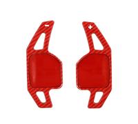 ZTGUIOQ Paddle Shifter Extensions Compatible with A3 A4 B8 A5 A6 A8 R8 Q5 Q7 for TT 2012 2013 2014 2015 2016 Car Steering Wheel Shift Paddle Shifter(Carbon Red)