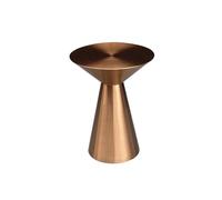 ZTHYSHOZ Coffee Table Small Coffee Table, Metal Round Simple Movable Side Suitable for Living Room/Bedroom for Milk Tea Store(Small)