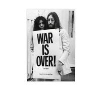 ZTIAFKL War Is Over John Lennon Yoko Ono Peace Campaign Canvas Poster Bedroom Decor Landscape Office Room Decor Gift 24x36inch(60x90cm)