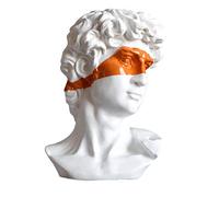 ZTIANEF Sculptures Statues Ornaments Figurine Collectible Figurines Sculptures Nordic Blindfold Arts David Zeus Art Sculpture Michelangelo Buonarroti Figurine Creative Resin Craft Decorations For Ho