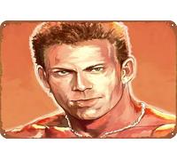ZTLLFV Gachimuchi Danny Lee Posters Metal Sign Tin Metal Retro Wall Decor for Home,Street,Gate,Bars,Club
